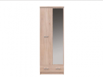 Mebelbos meble Top mix SZ2D1S/60 akasztós szekrény - világos sonoma tölgy Elemes nappali bútorok