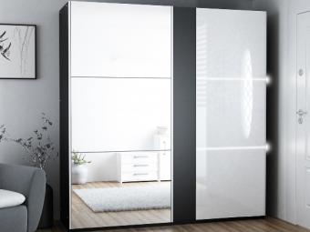 Tunis 200 tolóajtós gardróbszekrény