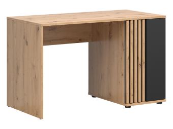 BRW Meble Vabres BIU1D íróasztal - artisan tölgy/fekete Elemes nappali bútorok