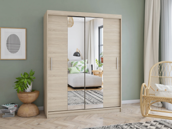 Vista 01/150 tolóajtós gardróbszekrény