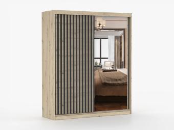 Werona 183/L2D tolóajtós gardróbszekrény