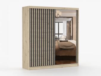 Werona 203/L2D tolóajtós gardróbszekrény