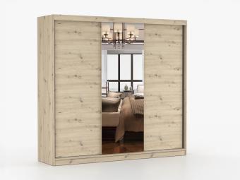 Werona 233/3D tolóajtós gardróbszekrény