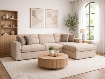 Wilu möbel Wili sarokgarnitúra balos - 140 - 90 - D kat. Ülőgarnitúra