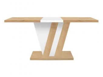 BRW Meble Zatar étkezőasztal - artisan tölgy/fehér Étkező